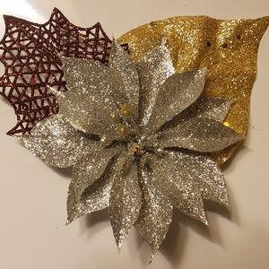 holiday floral magnet